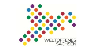 Das Logo des Förderprogramms Weltoffenes Sachsen
