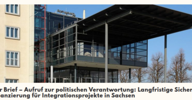 Offener Brief Aufruf zur politischen Verantwortung: Langfristige Sicherung der Finanzierung für Integrationsprojekte in Sachsen