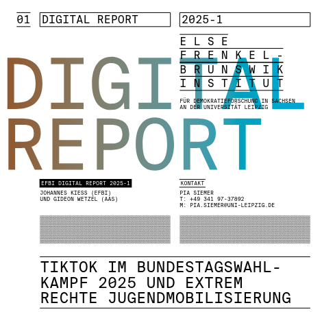 Tiktok im Bundestagswahlkampf 2025 und extrem rechte Jugendmobilisierung