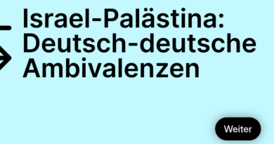 Israel-Palästina: Deutsch-deutsche Ambivalenzen