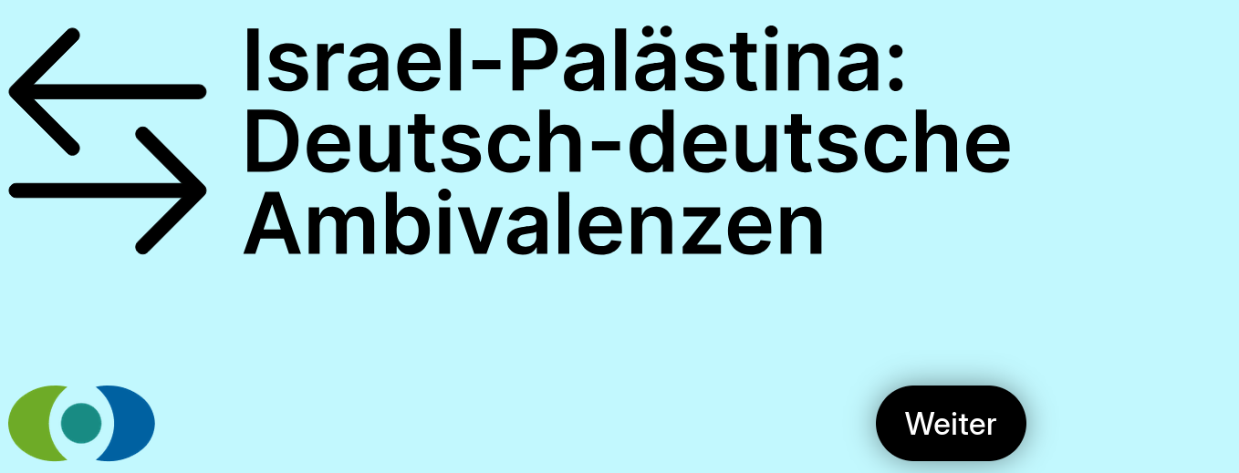 Israel-Palästina: Deutsch-deutsche Ambivalenzen